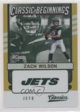 2021 Panini Classics Classic Beginnings Gold /75 Zach Wilson #CB-ZW 6er