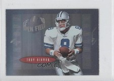 1996 Playoff Contenders Open Field Troy Aikman #8 HOF e2e