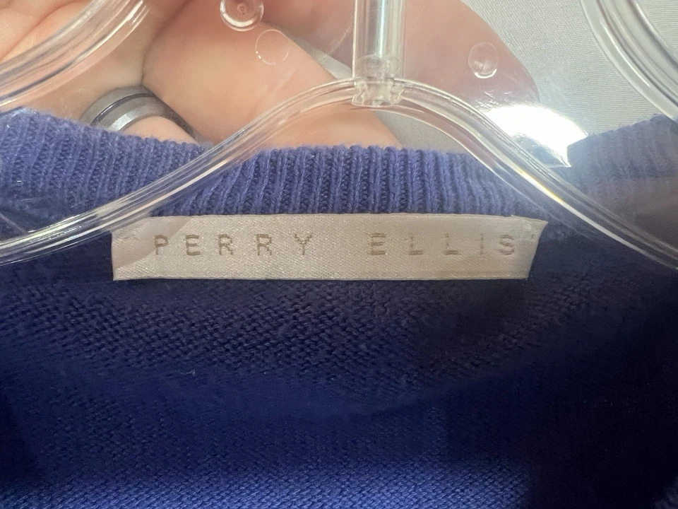 VTG Sweater Vest Mens Large Rayon Cotton Tennis Golf Preppy Grandpa (B1) - Image 2 of 4