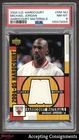 2004-05 Upper Deck Hardcourt #MJ Michael Jordan SP JERSEY BULLS PSA 8 NM/MT