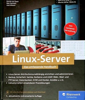 Linux-Server: Das umfassende Handbuch. Inkl. Samba, Kerberos, Dat