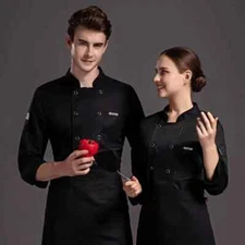 Restaurant Cafeteri Back Kitchen Breathable Mesh Chef Work Uniform Short Sleeved