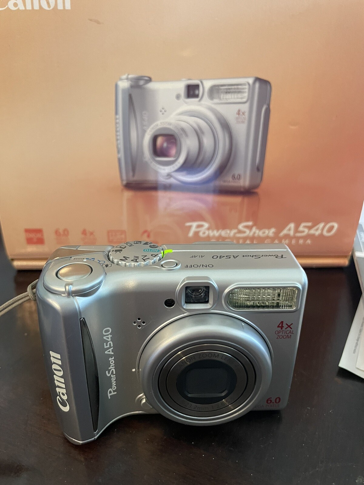Canon PowerShot A540 6.0MP Digital Camera Silver 13803062861 eBay
