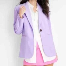 Women's Oversized Watercolor Blazer - Future Collective With Gabriella 2x