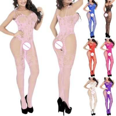 Nachtw?sche Unterw?sche Netz Body Stocking Club Through Dessous ��bergr??e