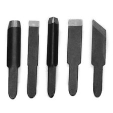 5pcs/Set Pro Wood Carving Blades for Woodworking Chisel Electric Machine Tool