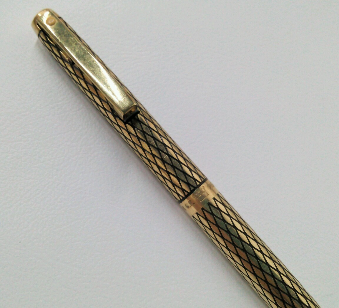 SHEAFFER585 14k 万年sterlingシルバー　VINTAGE SHEAFFER585 14k 万年sterlingシルバー VINTAGE 文房具・事務用品