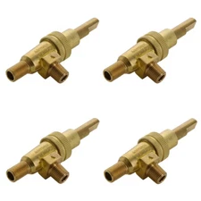 4 Pack Jade Range 4418500200 GAS BURNER Valve 1/8" Mpt X 3/8-27