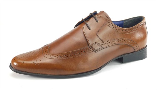 Frank James Harlow Leather Lace Up Mens 