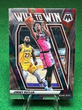 2020-21 Panini Mosaic Will to Win #4 Jimmy Butler Miami Heat Basketball Card