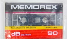 Memorex DB Series Cassette 135m Tapes NIP 3 Pack