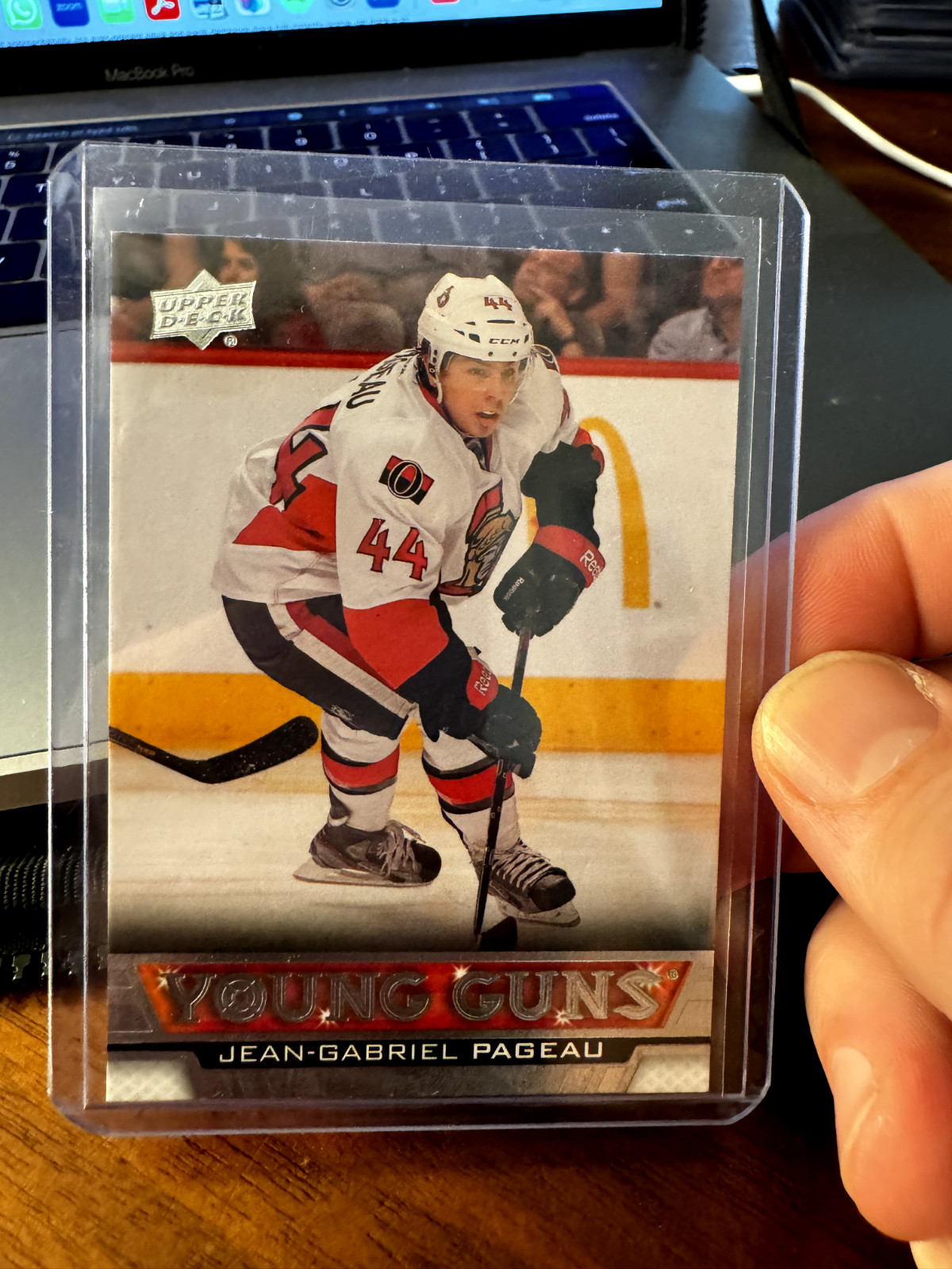 2013-14 Upper Deck - Young Guns #209 Jean-Gabriel Pageau (RC) MINT