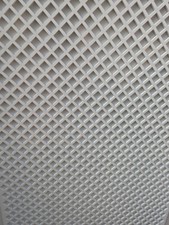 Wooden grille 3mm thick mdf decorative panel for radiator covers ,D25 pattern