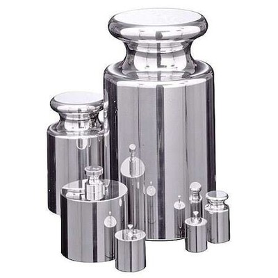RICE LAKE WEIGHING SYSTEMS 12952NV Calibration Weight Set,2kg,SS