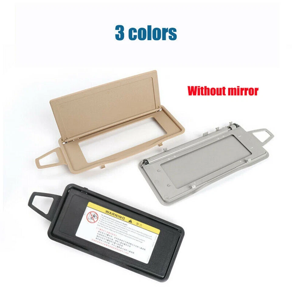 Left/Right Sun Visor Mirror Frame Cover For Mercedes-Benz S-Class W220 1998-2005 - Imagem 2 de 4