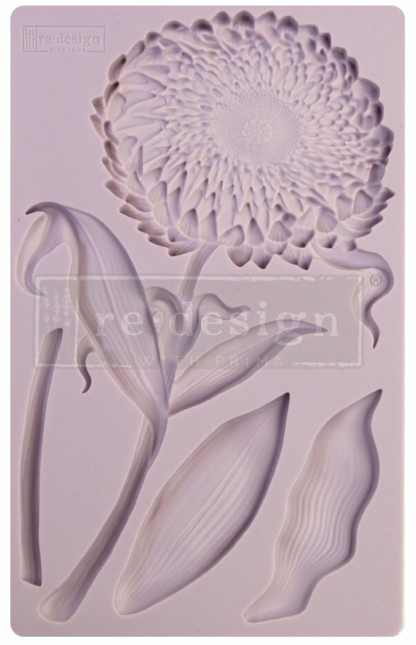 NEW Re-Design by Prima Soft Mould Grandeur Flora 650452