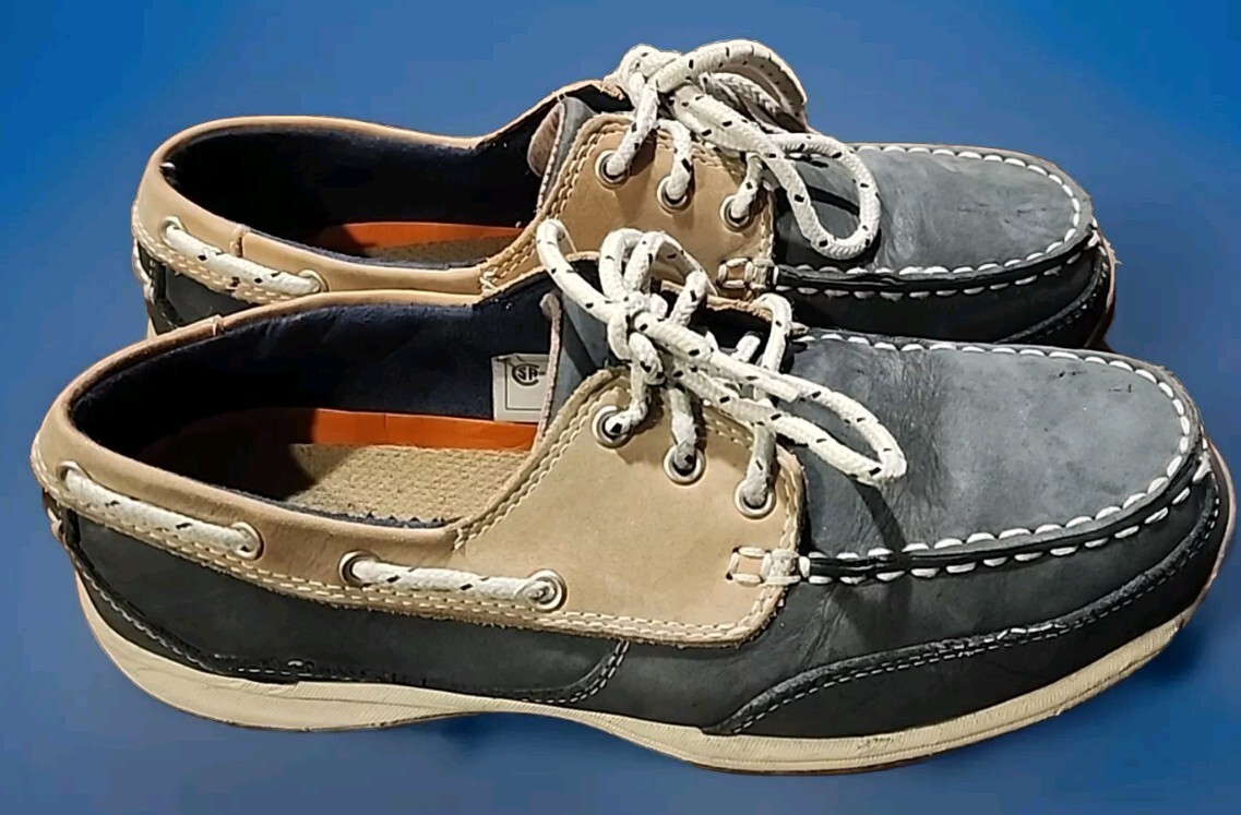 Rockport Works RK670 Women's 9M Steel Toe Slip Resistant Boat/Deck