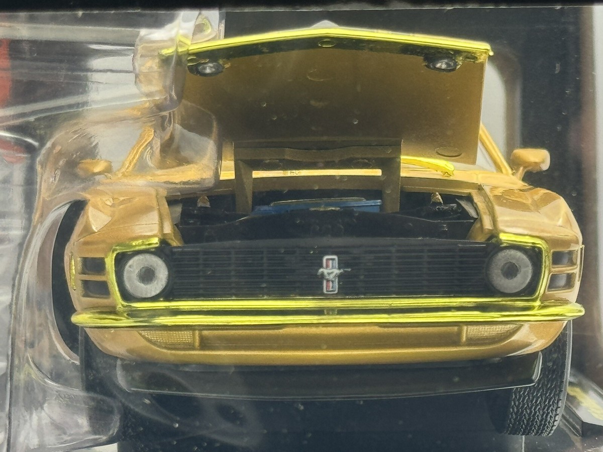 ミニカー M2 1/24 Ford Mustang Boss 302 M2 Machines 2024 Gold 1970 Ford Mustang BOSS 302 ***CHASE