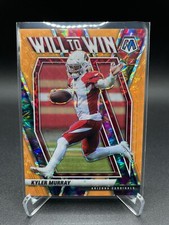 KYLER MURRAY 2021 Panini Mosaic Will to Win Orange Fluorescent /25 Cardinals 🔥