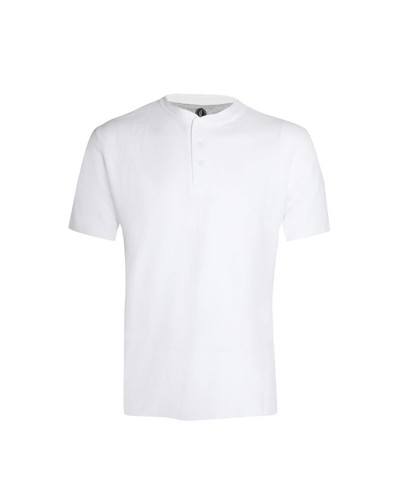 UrbanFit Mens Henley T-Shirt Short Sleeve Waffle Knit Top casual shirt (2310) - Picture 21 of 23