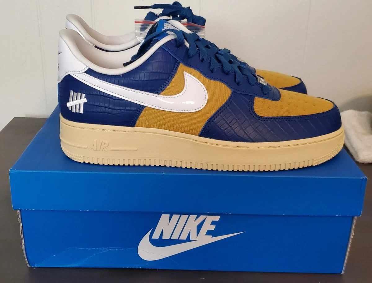 blue and yellow af1
