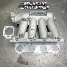Rbc Pro Clipped Ported Intake Manifold K20 K24 Swap 72mm Throttle Body Port