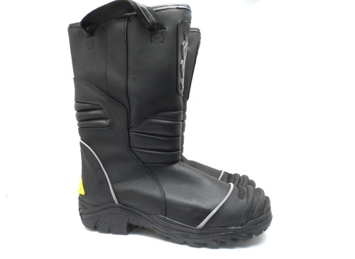 Honeywell Men's PRO Series Nighthawk 5555 Firefighting Boots 2018 Ed Black 5M - 第 1/9 張圖片