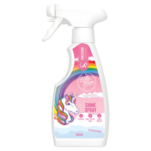 Lucky Horse Spray Per Cavalli Unicorn Shine Spray 250 Ml, UVP 7,50 EUR, NUOVO