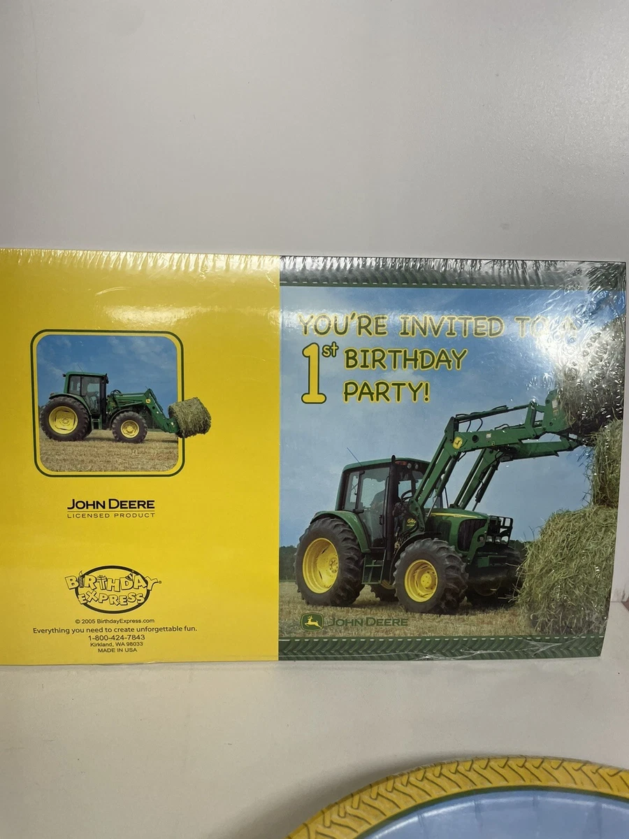 John Deere Tractor Invitations