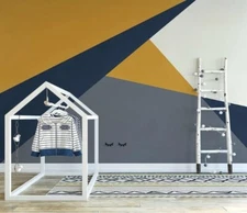 3D Yellow Graphic G074 Wallpaper Wall Murals Removable Self-adhesive Honey