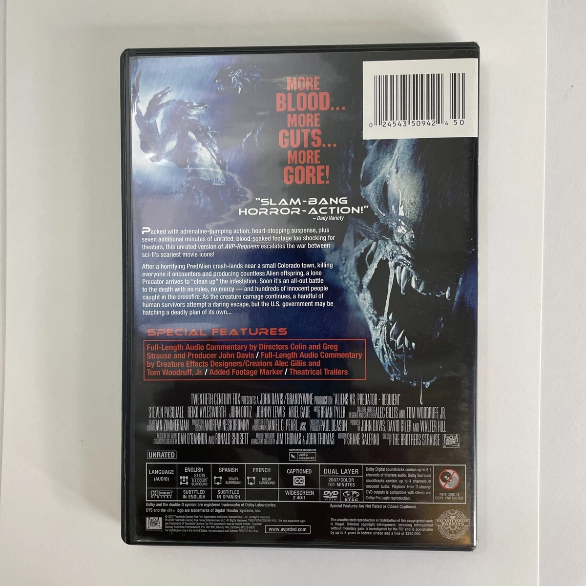 AVP: Alien vs. Predator (Widescreen Edition) - DVD - GOOD
