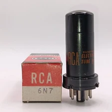 RCA 6N7 Vacuum Tube VT96 Amp Mixer R-Player Ham Commercial Radio Hammarlund.