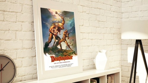 Poster Deathstalker 1983 Movie Art Boris Vallejo A2 A3 - Foto 5 di 5