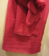 Pair of Panels 54" x 84" Wine Color Two Polyester Sheer Panels Curtain 54" x 84