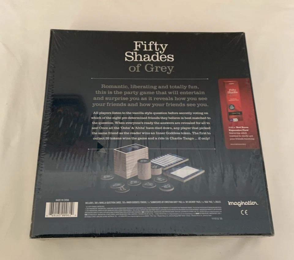 Fifty Shades Of Grey - Party Game - Adult Board Card - New & Sealed - Image 3 of 4