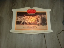 1961 National Beer Brewing Co. Baltimore Orioles Jim Gentile Sign Lighted