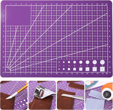 A5 Self Healing Cutting Mat Double Sided, Small Cutting Mat Great for Scrapbooki