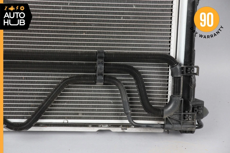 12-16 Mercedes R172 SLK250 Motor Refrigeración Radiador Aire A/C Condensador 11k Foto 4 de 4