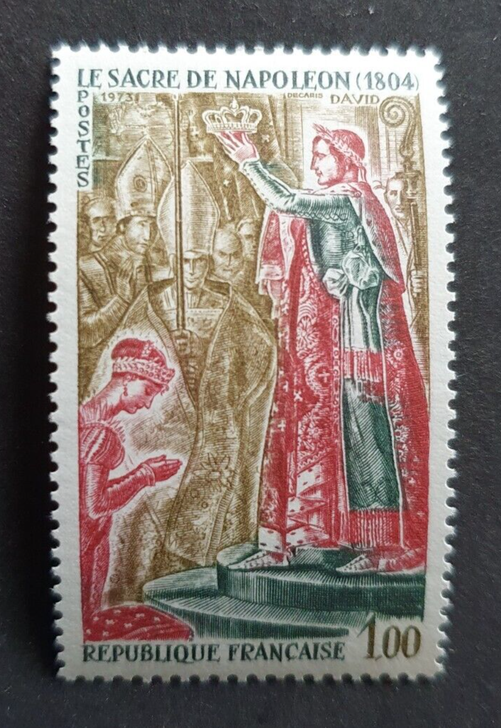 1973 REP FRANCAISE FRANCE THE CORONATION OF NAPOLEON VF MNH | eBay