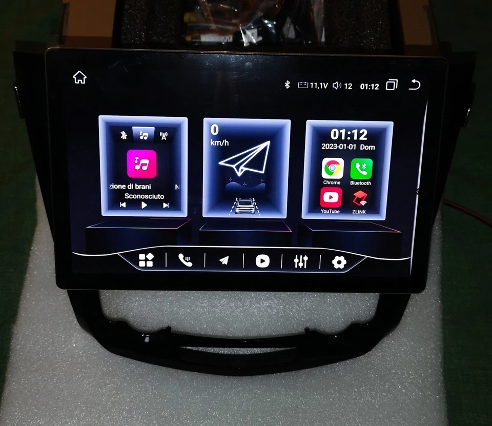 Navigatore Nissan Qashqai J11 X-trail Android 13 5G QLED 2K CarPlay 6GB+64GB - Immagine 4 di 4