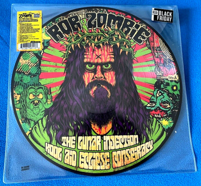 Rob Zombie The Lunar Injection Kool Aid Eclipse Conspiracy Picture Disc RSD NEW