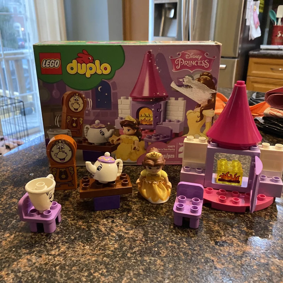 Lego duplo belle's tea on sale party