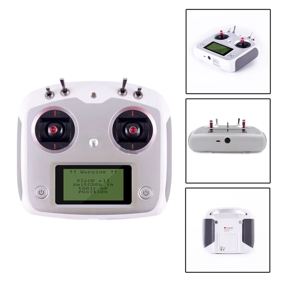 FOR Flysky FS-i6s 2.4G 10CH AFHDS 2A Touchscreen Transmitter Fr RC Helicopter - Image 3 of 4