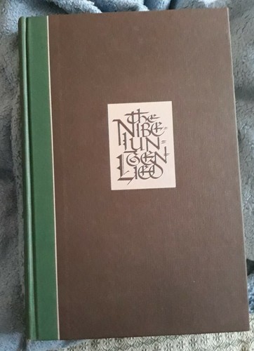 The NIBELUNGENLIED 1961 Heritage Press, German Myths / Legends, HC w/Slipcase - Picture 2 of 11