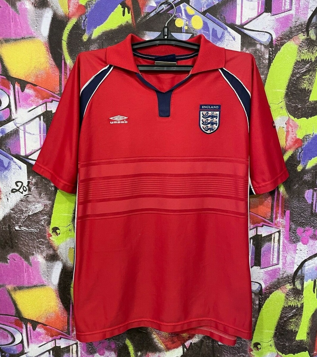 ウェア 00s football shirt England / toxgo England Home football shirt 1995 - 1996 Score Draw size M