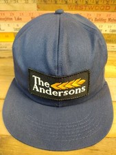 Vintage 'The Andersons' Patch hat K Brand Trucker Snapback Cap Made in USA