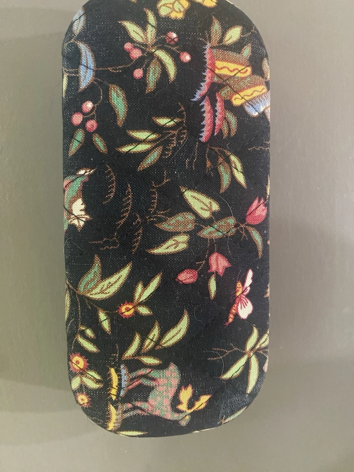 Estuche de gafas vintage para lectores Vera Bradley en patrón retirado Ming 2001 Foto 2 de 3