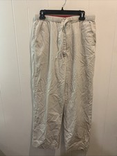 Tommy Hilfiger Lightweight Drawstring Waist Pants Sz M/M Wide leg