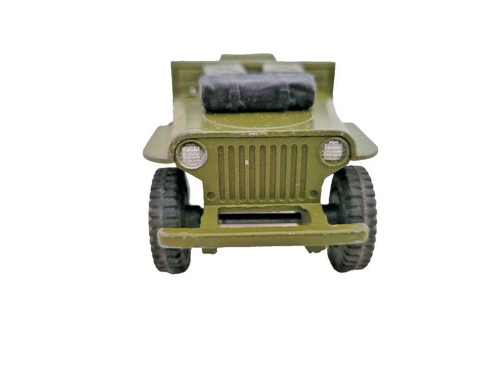 DINKY TOYS JEEP COMANDO EJÉRCITO DE EE. UU. HECHO EN INGLATERRA Foto 4 de 4