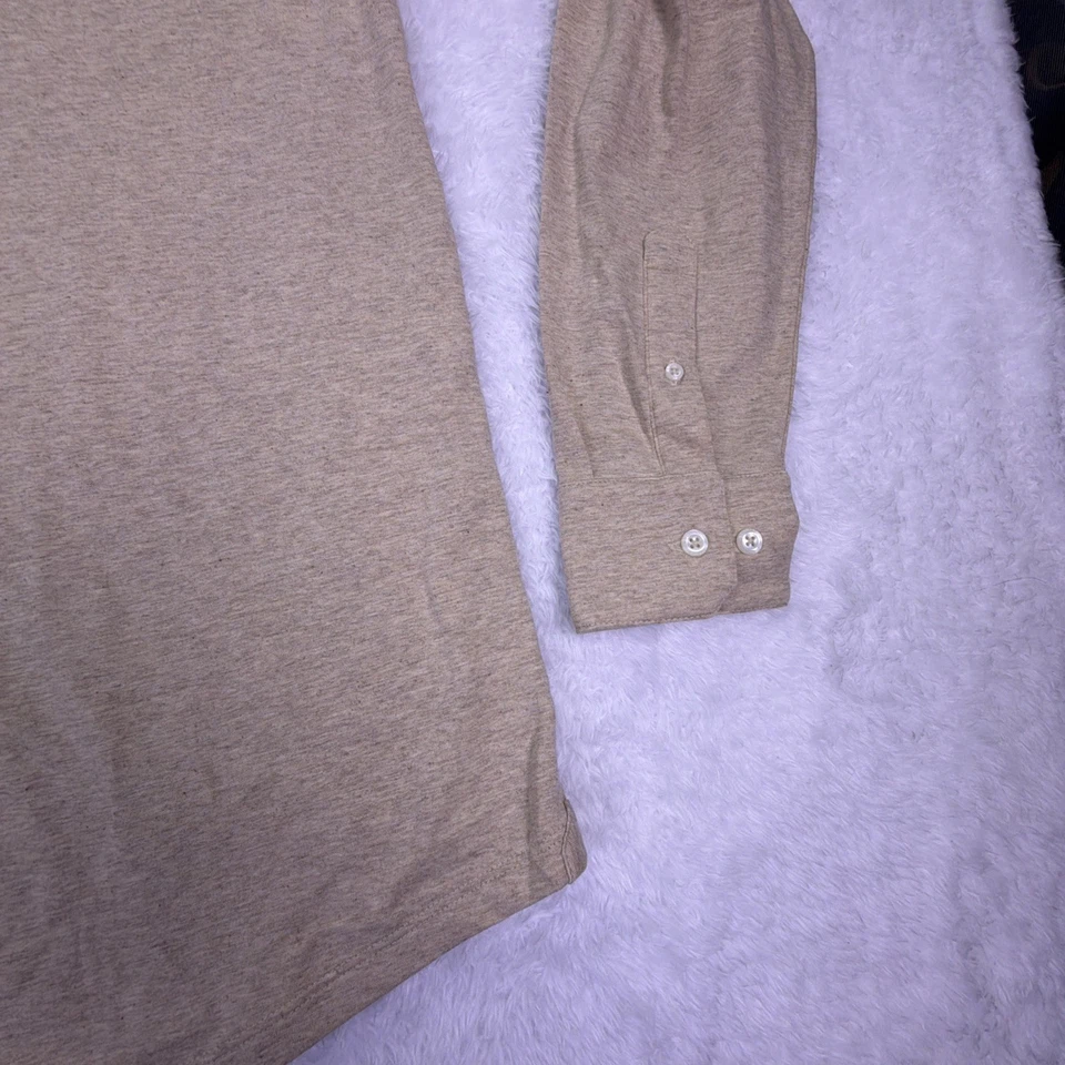 Новый B Draddy ожоги длинным рукавом Pima хлопок поло мужчин средний новый с Ярлыками - Изображение 4 из 4